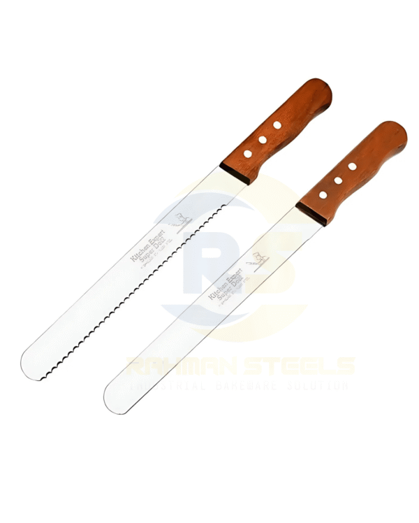 Wooden Handle Bread Knife