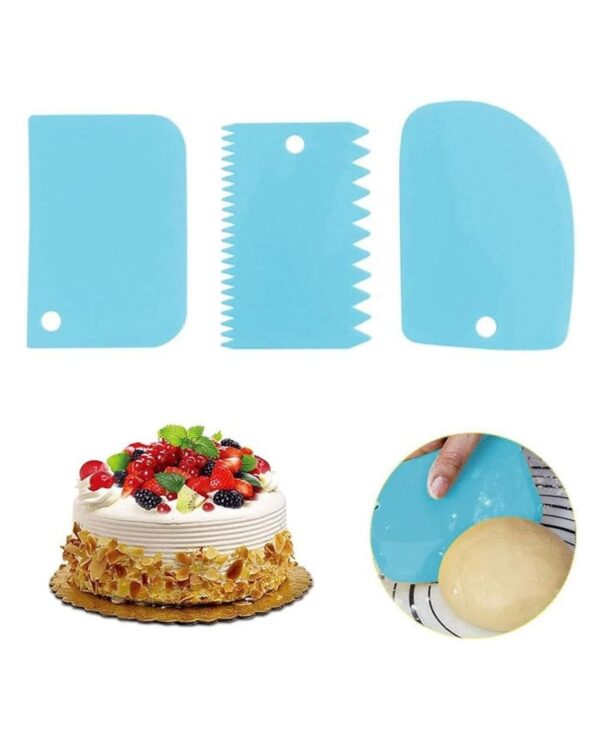 Plastic Cake Scraper