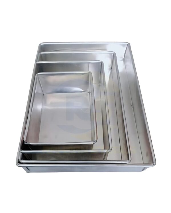 Rectangular Cake Tins - Metal ( 2.5 inch )