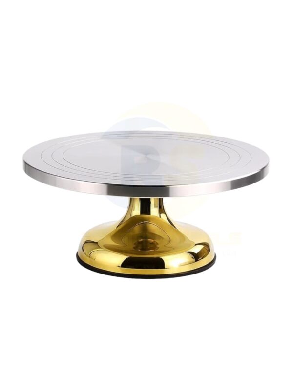 Aluminium and Steel Cake Frosting and Icing Turn Table - 12inch