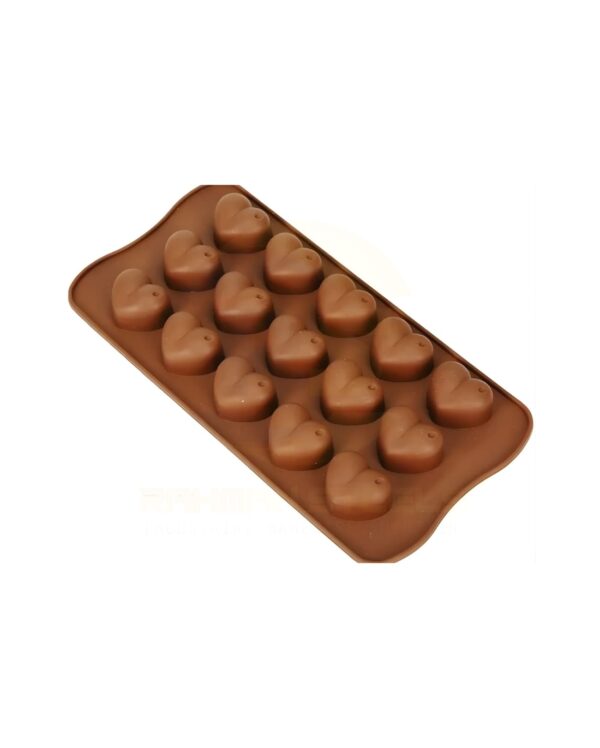 Premium Silicone Moulds | Heart, Striped Heart, Flower & Alphabet Shapes for Baking