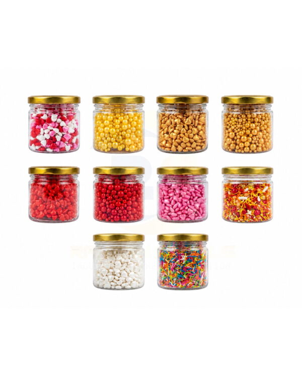 Sprinkles – Multiple Shapes & Colors (200gm )